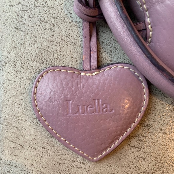 Luella Purple Leather Satchel - Picture 4 of 16